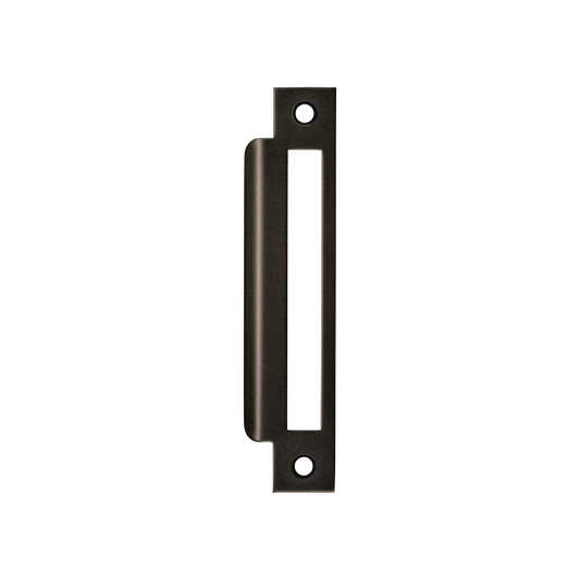 Momo Mortice Lock Universal Strike Plate Dark Bronze