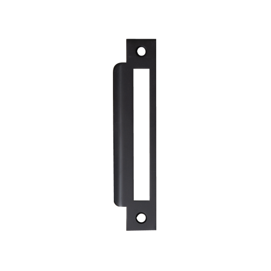 Momo Mortice Lock Universal Strike Plate Matt Black