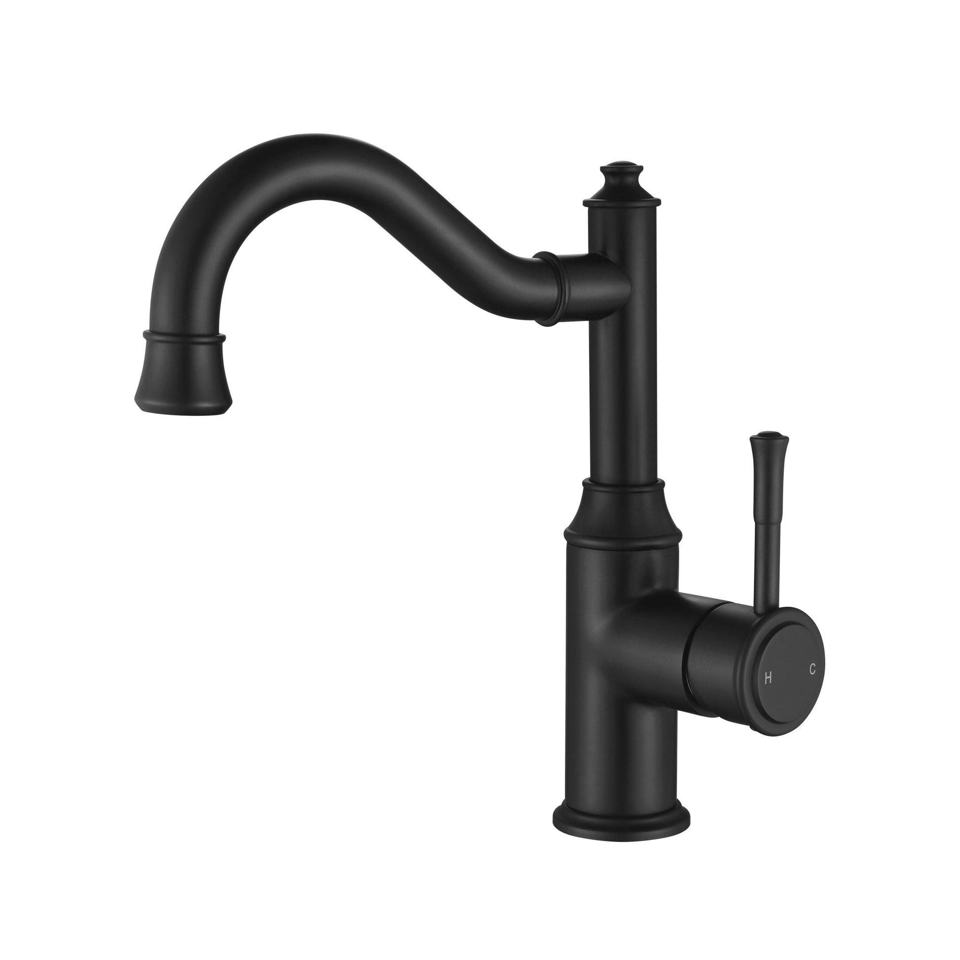 Montpellier Shepherd's Crook High Rise Basin Mixer