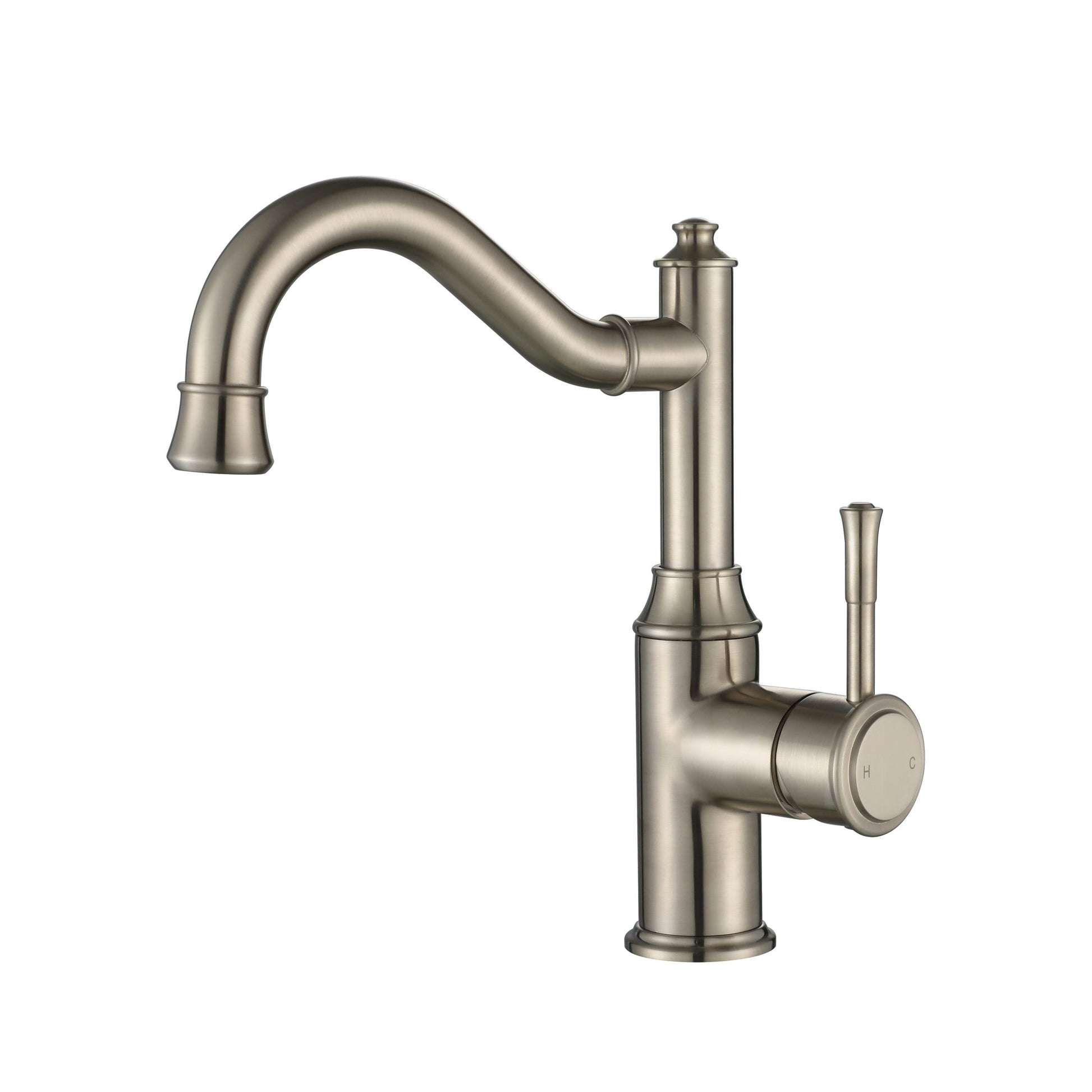 Montpellier Shepherd's Crook High Rise Basin Mixer