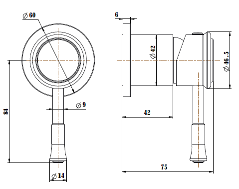 Montpellier Shower Mixer TRIM KIT