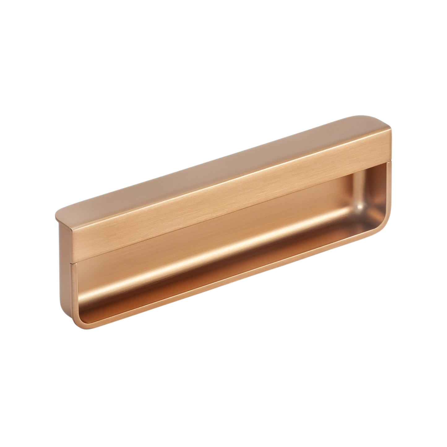 Momo Moule Edge Flush 128mm in Brushed Dark Brass