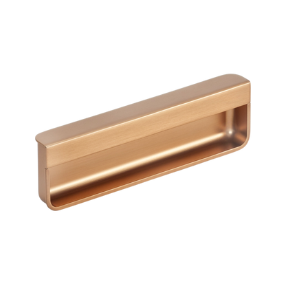 Momo Moule Edge Flush 128mm in Brushed Dark Brass