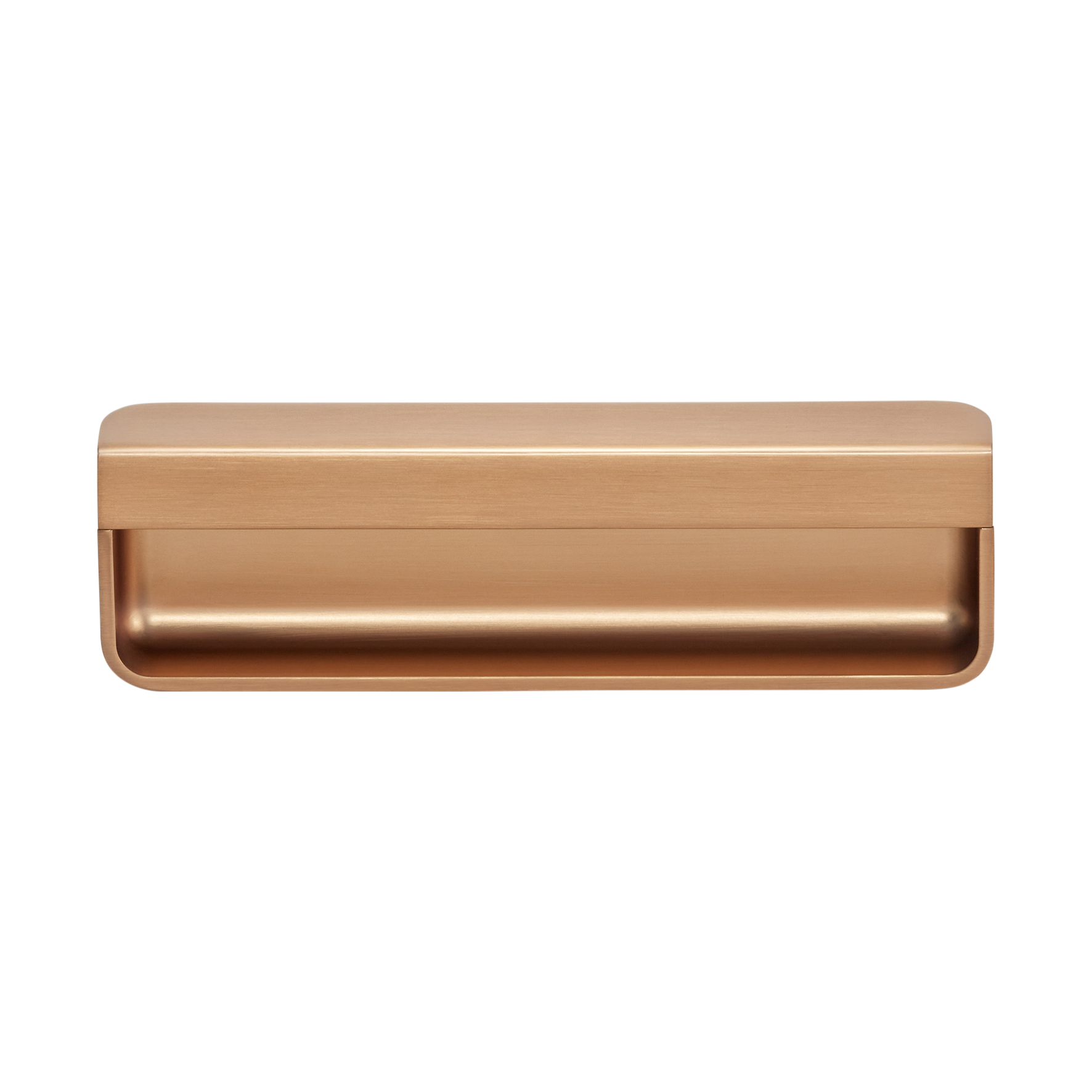 Momo Moule Edge Flush 128mm in Brushed Dark Brass (1)