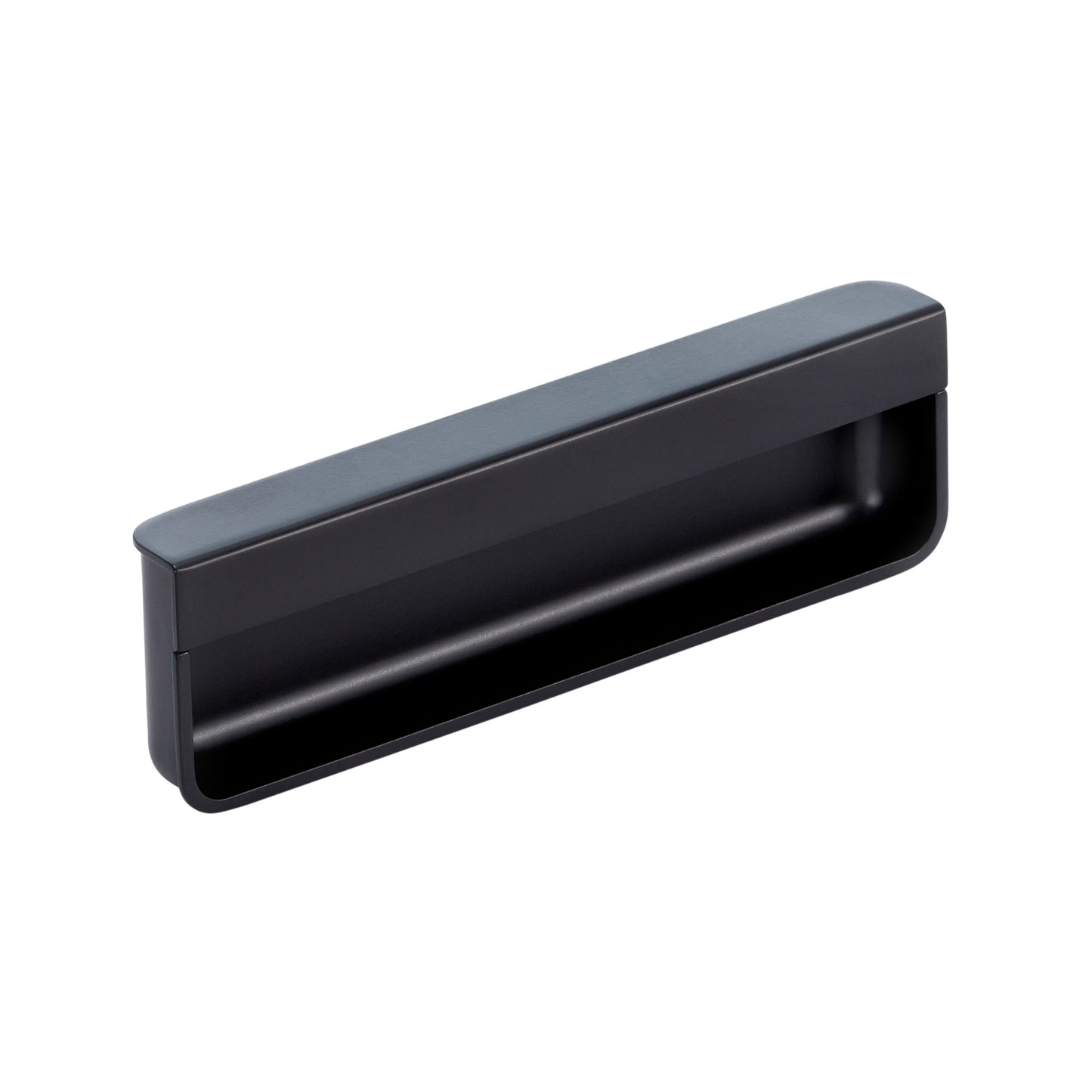 Momo Moule Edge Flush 128mm in Matt Black