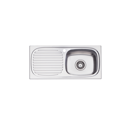 Martini Single Bowl Sink With Drainer
