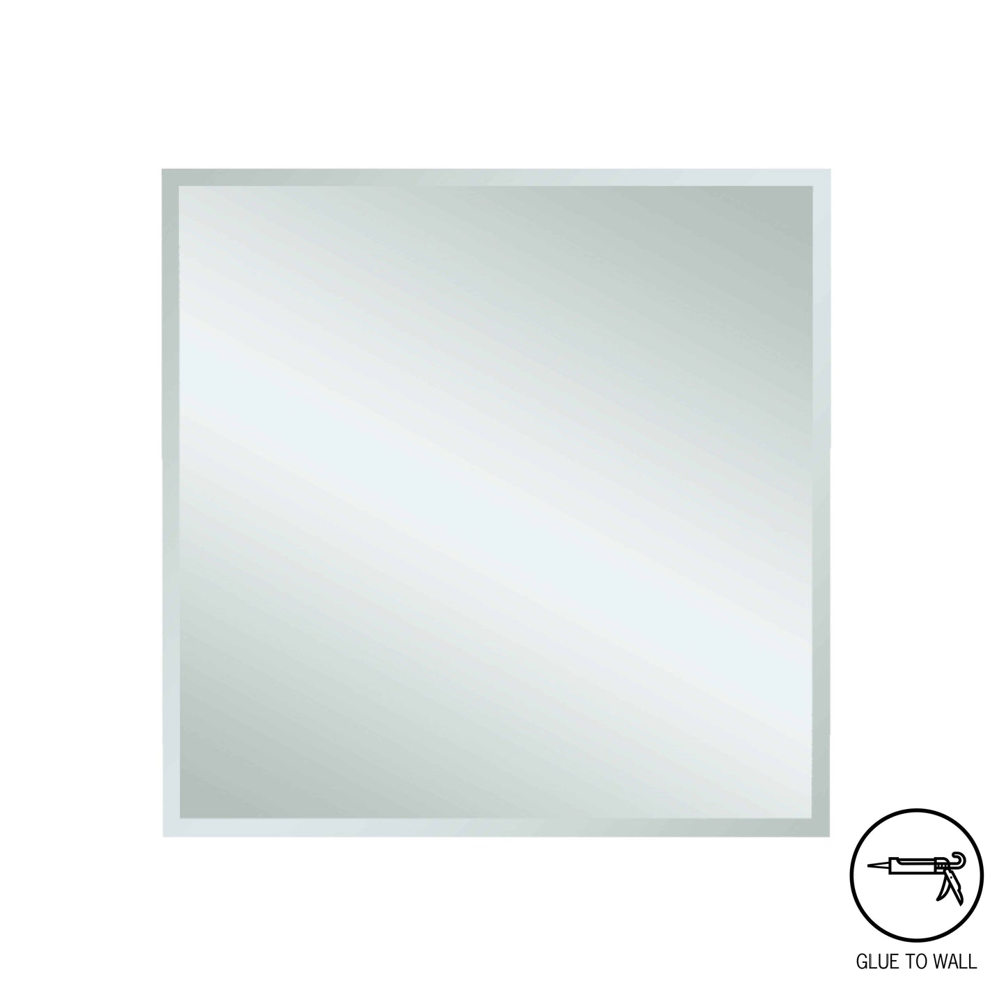 Montana Square 25mm Bevel Edge Mirror Glue-to-Wall