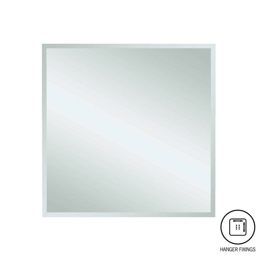Montana Square 25mm Bevel Edge Mirror with Hangers