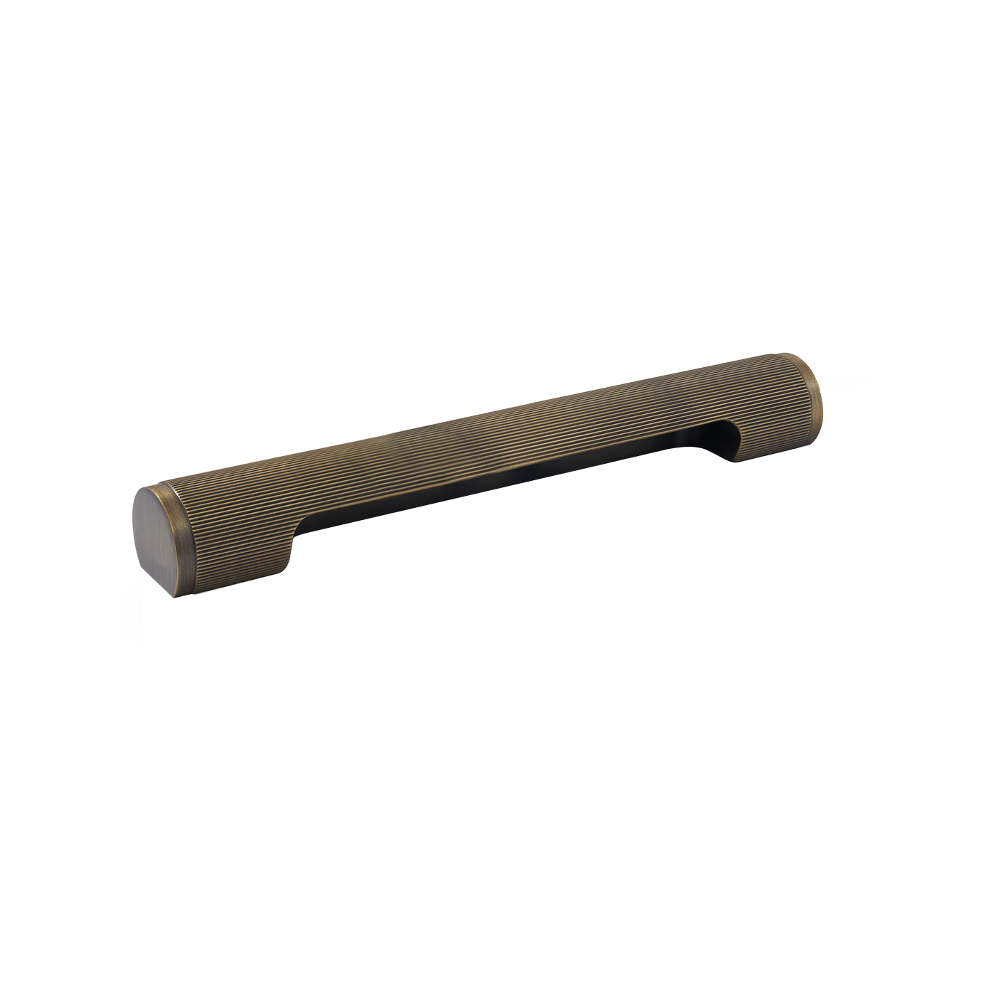 Momo Manhattan Pull Handle 160mm in Dark Brushed Brass