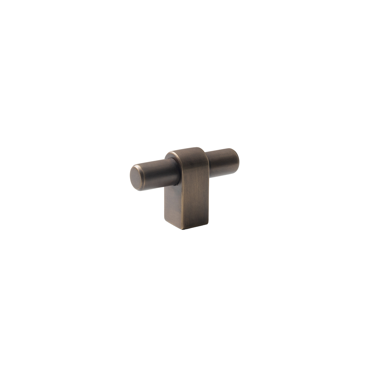 Momo Maida T Knob 52mm in Antique Brass