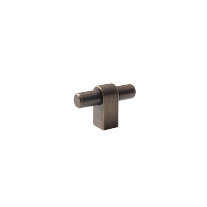 Momo Maida T Knob 52mm in Antique Brass