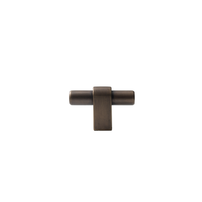 Momo Maida T Knob 52mm in Antique Brass (1)