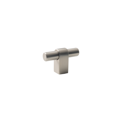 Momo Maida T Knob 52mm in Dull Brushed Nickel
