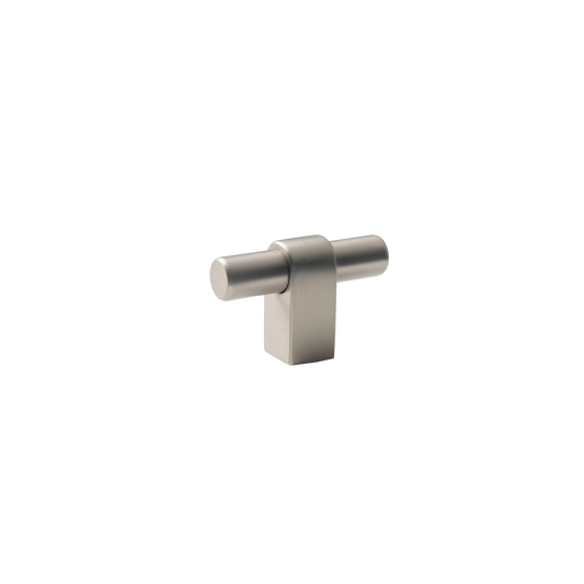 Momo Maida T Knob 52mm in Dull Brushed Nickel