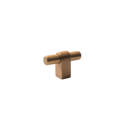 Momo Maida T Knob 52mm in English Bronze