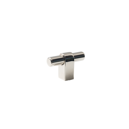 Momo Maida T Knob 52mm in Polished Nickel