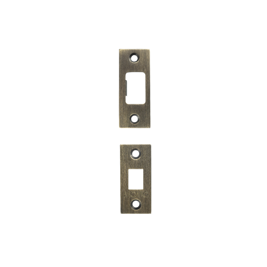 Momo Tubular Lock Bolt Accessories Set with Screws Dark Brushed Brass