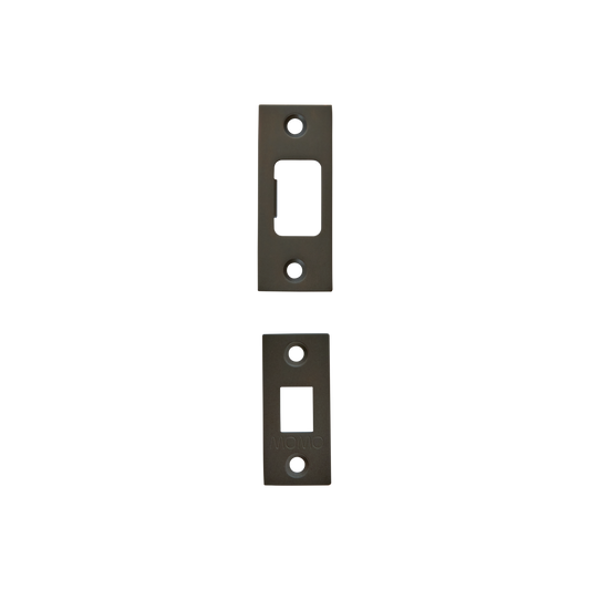 Momo Tubular Lock Bolt Accessories Set With Screws Dark Bronze