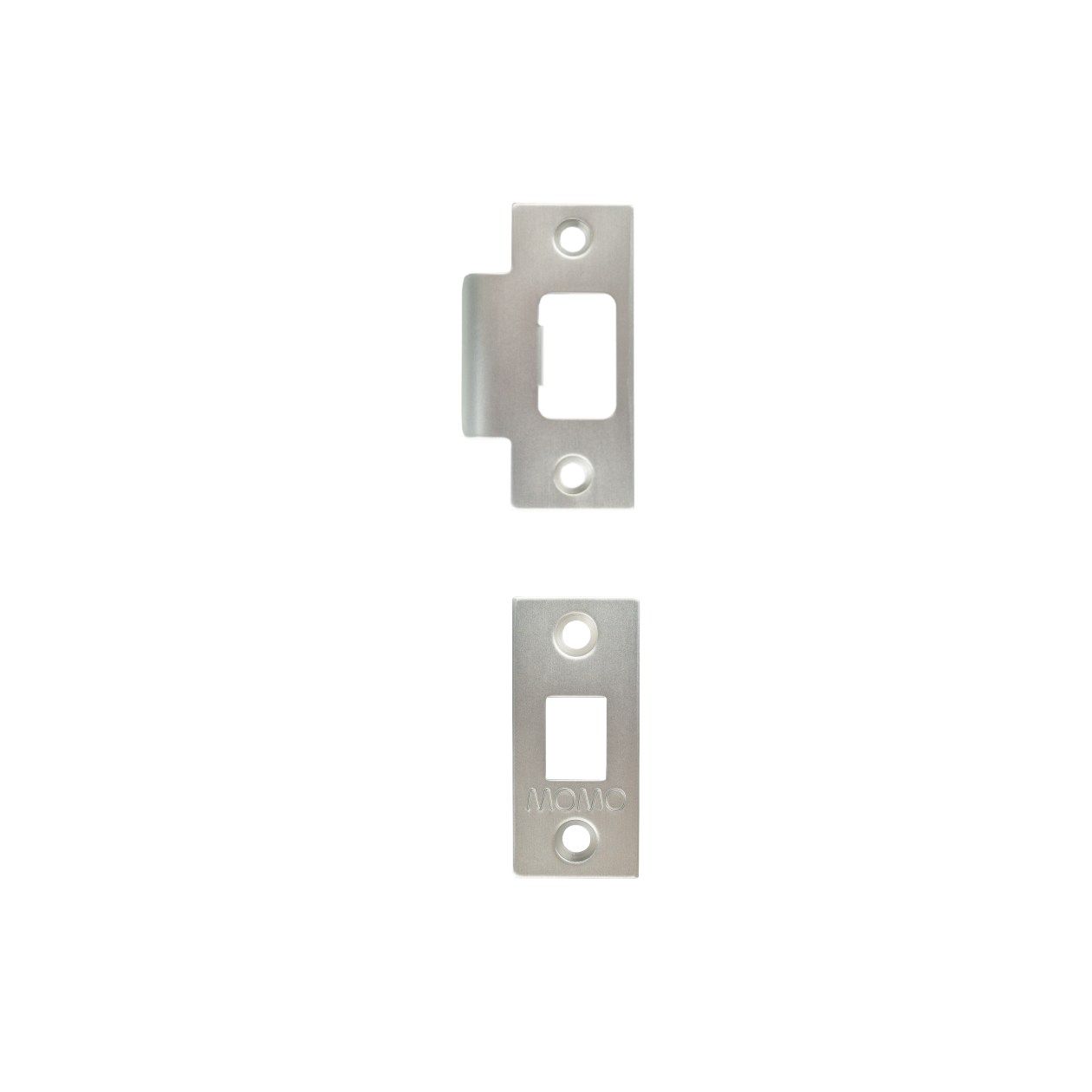 Momo Tubular Latch Accessories Set with Screws Dull Brushed Nickel