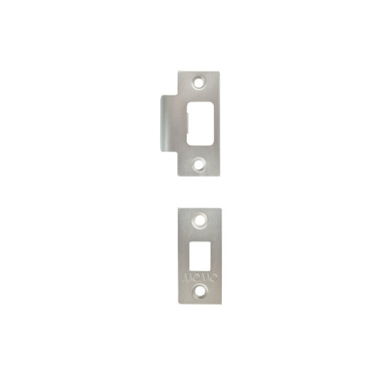 Momo Tubular Latch Accessories Set with Screws Dull Brushed Nickel
