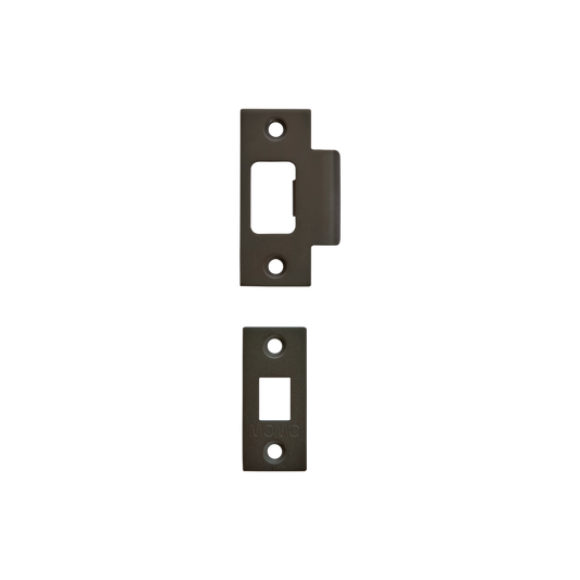 Momo Tubular Latch Accessories Set With Screws Dark Bronze