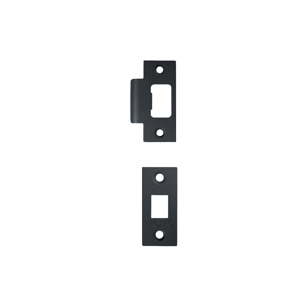 Momo Tubular Latch Accessories Set with Screws Matt Black