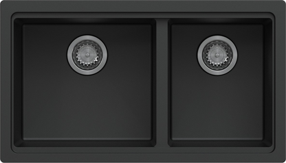 786*446mm Carysil Maples Double Bowl Granite Kitchen Sink