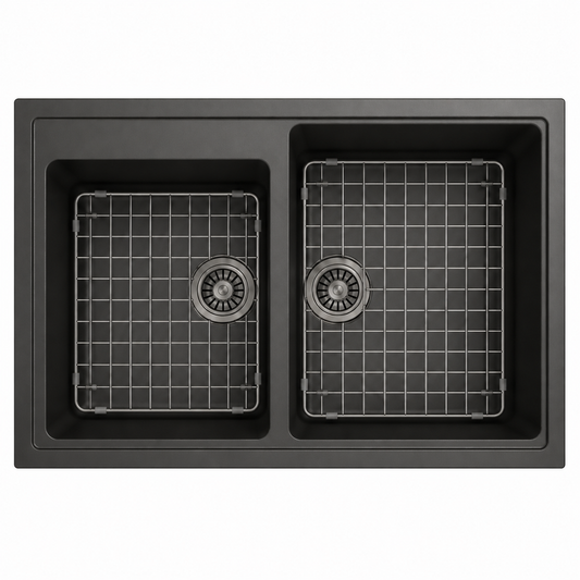 Stainless Steel Gunmetal Sink Grid for Carysil Vivaldi N200