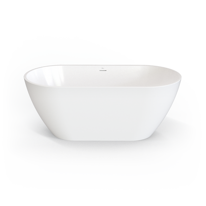 Naples Freestanding Bath With Overflow 1500mm