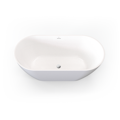 Naples Freestanding Bath With Overflow 1500mm