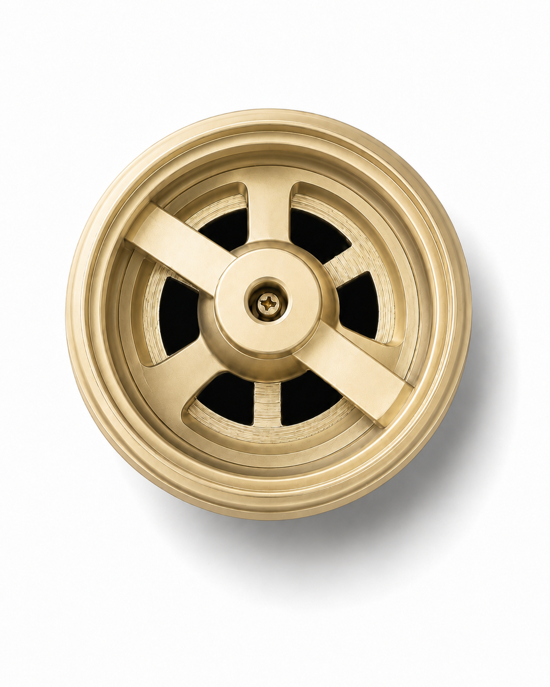 Carysil 32mm Light Brushed Gold No Overflow Basin Waste