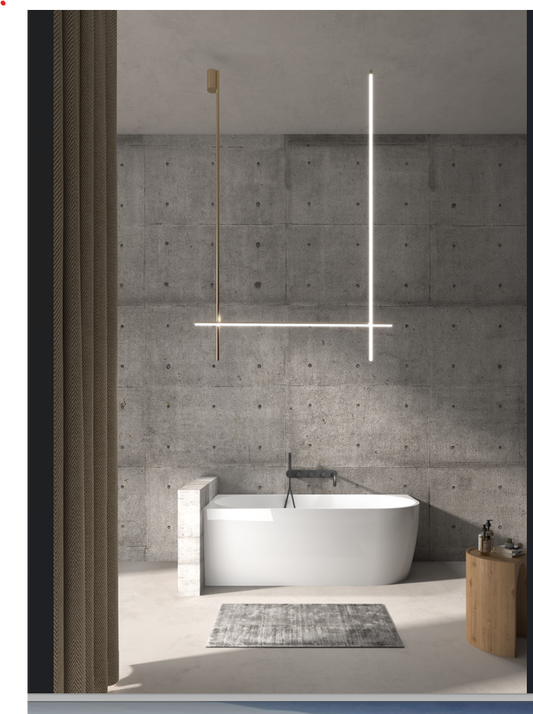 1500x750x580mm Gina Left Corner Matte White