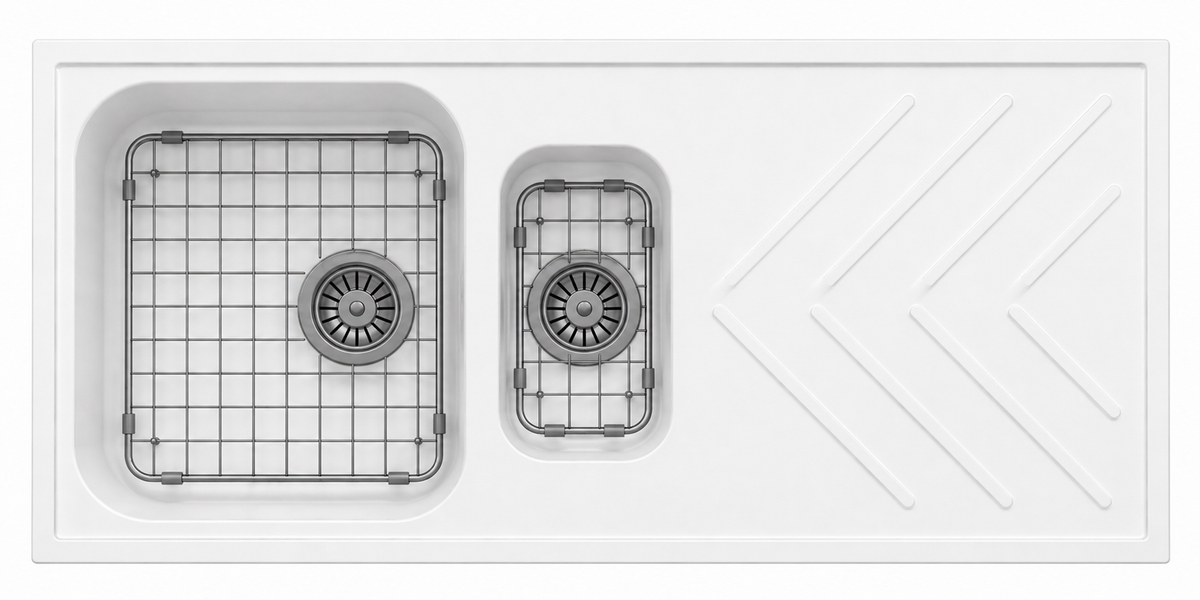 Stainless Steel Gunmetal Sink Grid for Carysil New Beethoven D150