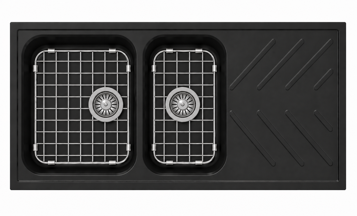Stainless Steel Chrome Sink Grid for Carysil New Beethoven D200