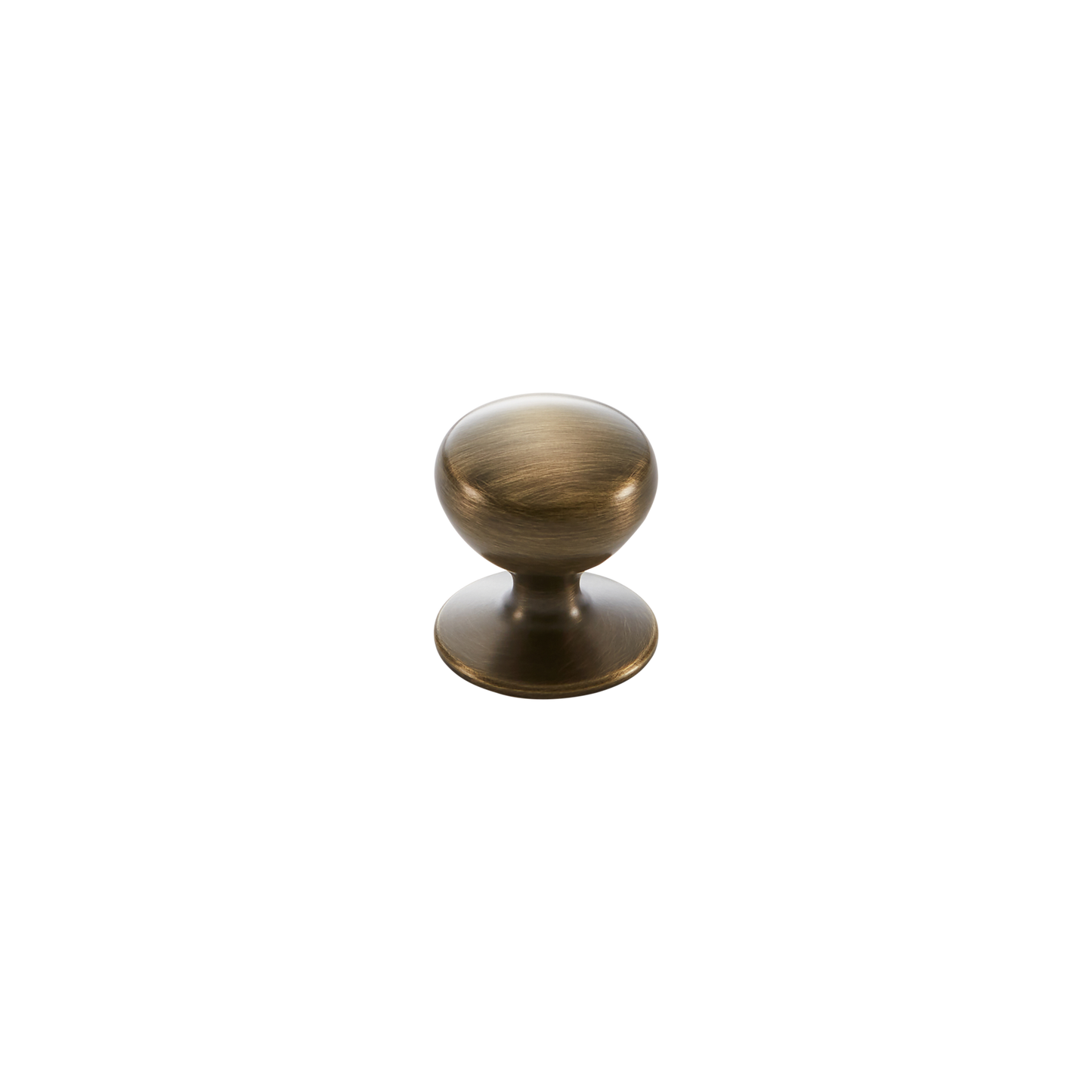 Momo New Hampton Round Knob 32mm in Dark Brushed Brass