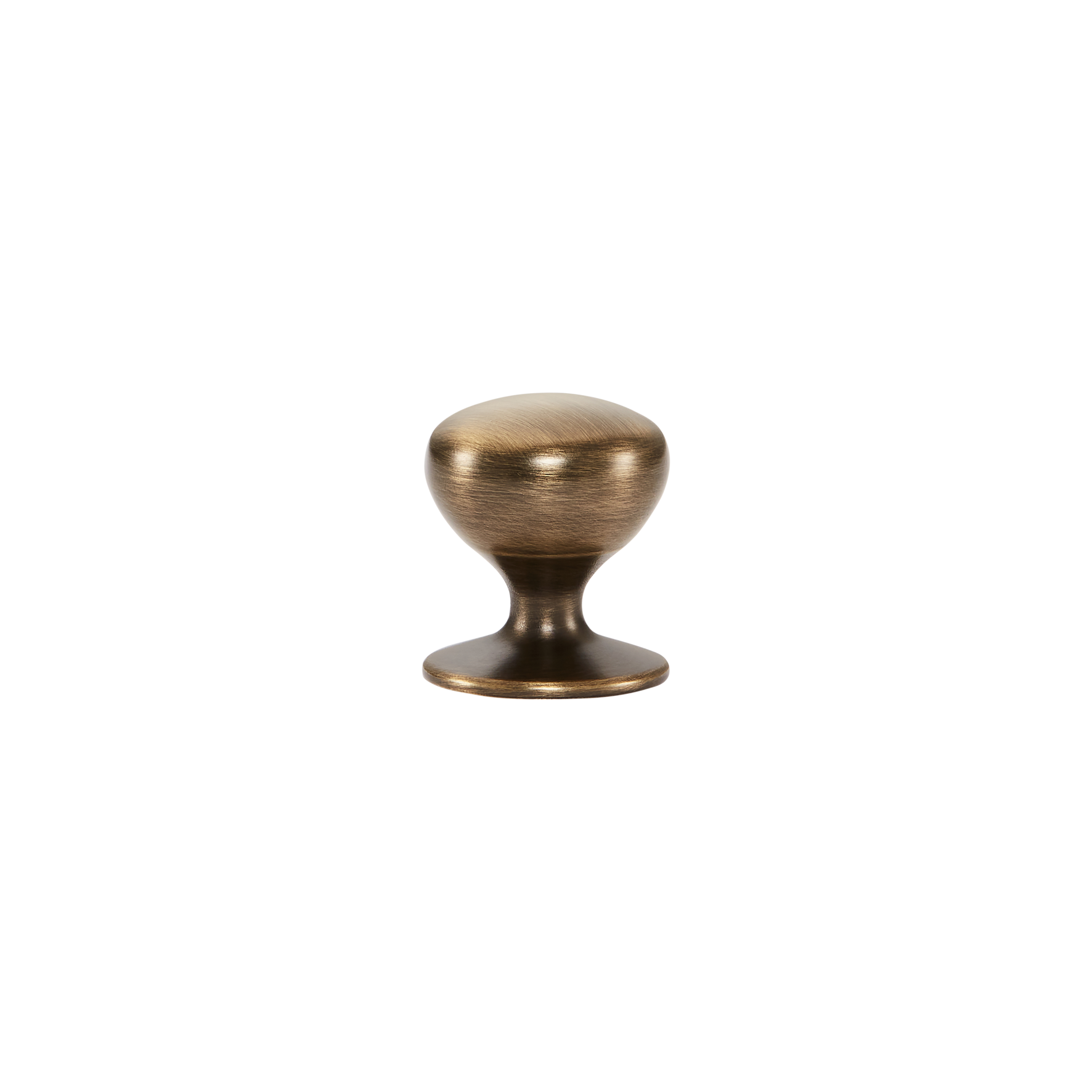 Momo New Hampton Round Knob 32mm in Dark Brushed Brass (1)