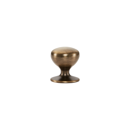Momo New Hampton Round Knob 32mm in Dark Brushed Brass (1)