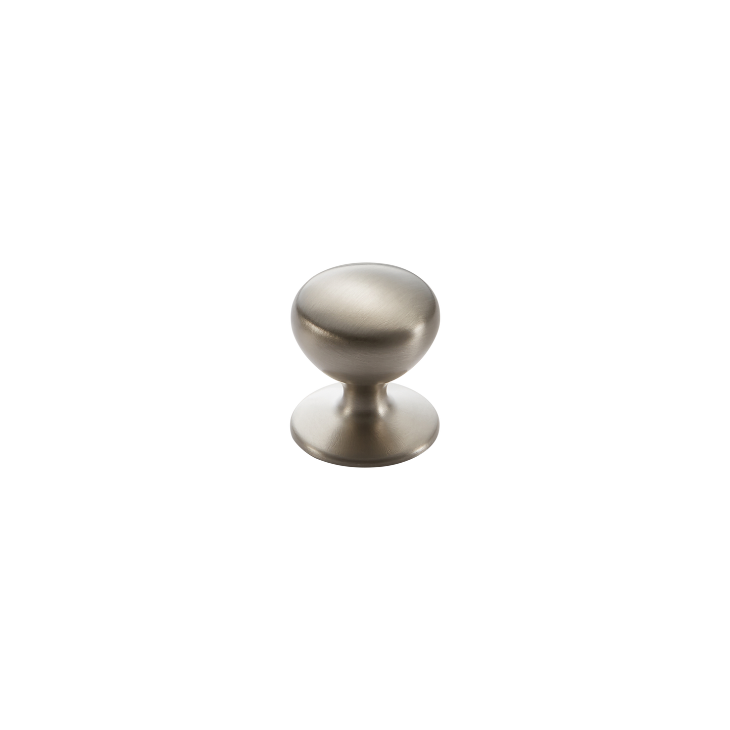 Momo New Hampton Round Knob 32mm in Dull Brushed Nickel