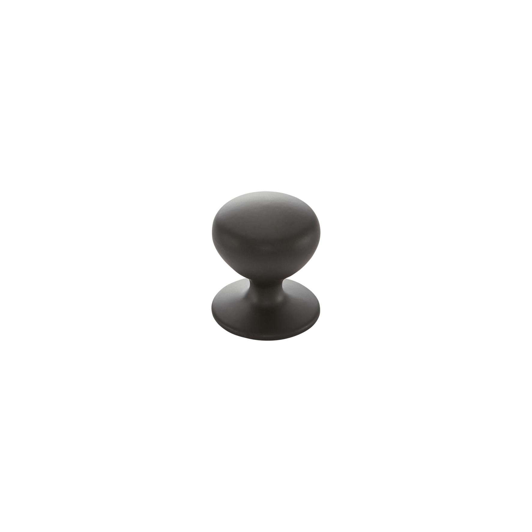 Momo New Hampton Round Knob 32mm in Matt Black
