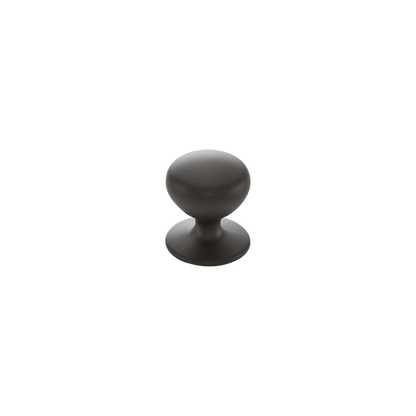 Momo New Hampton Round Knob 32mm in Matt Black