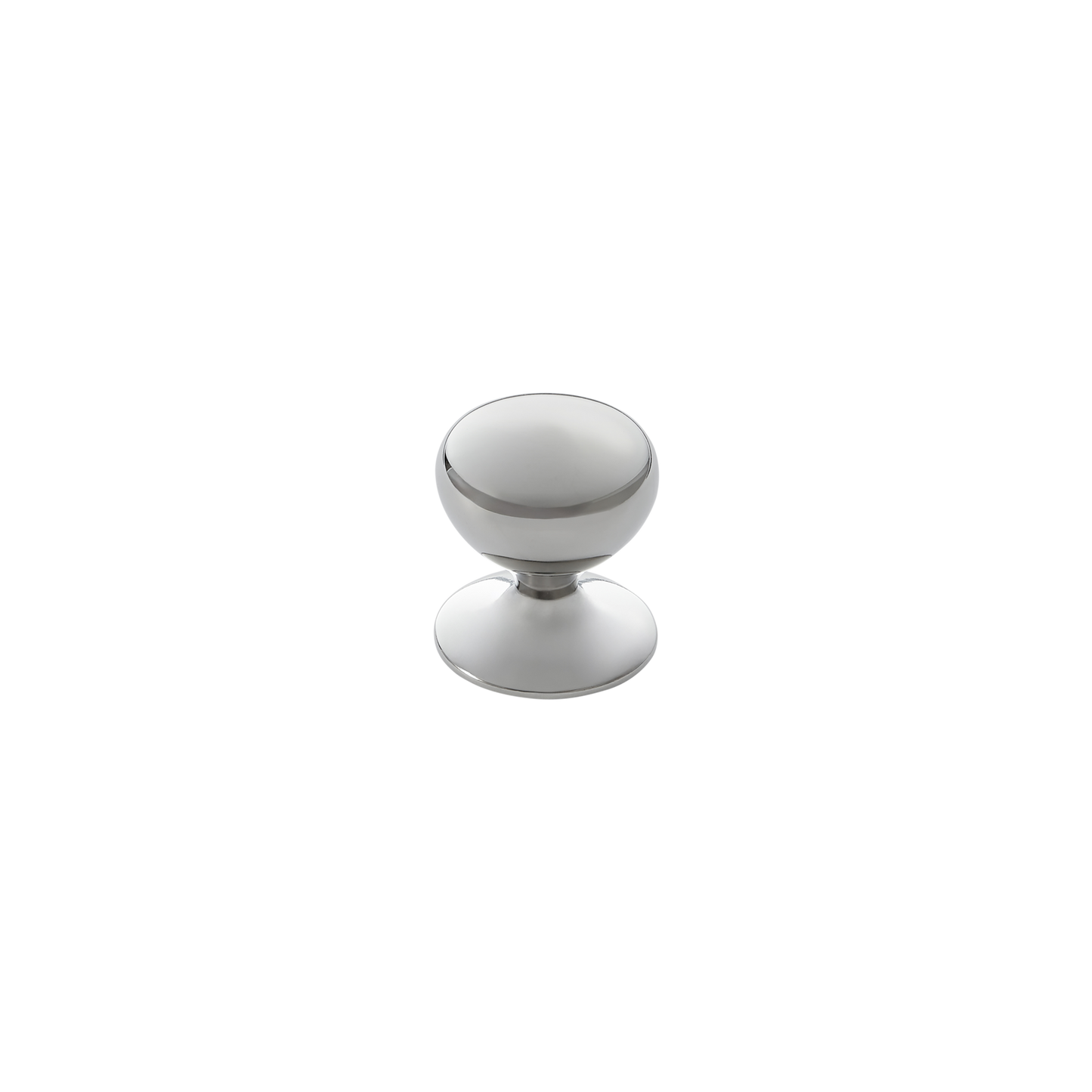 Momo New Hampton Round Knob 32mm in Polished Nickel