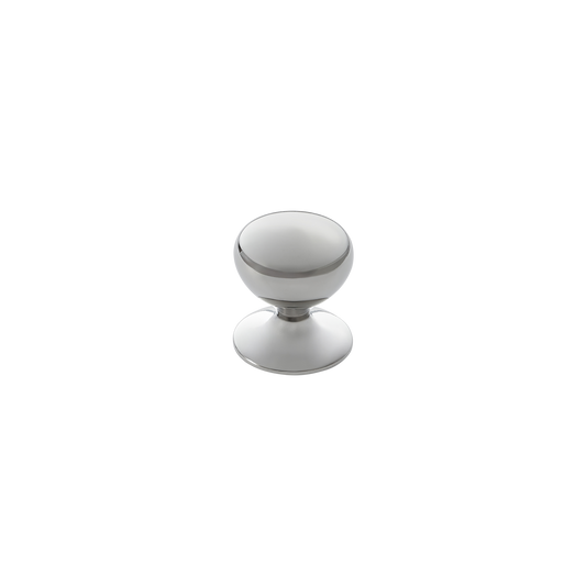 Momo New Hampton Round Knob 32mm in Polished Nickel