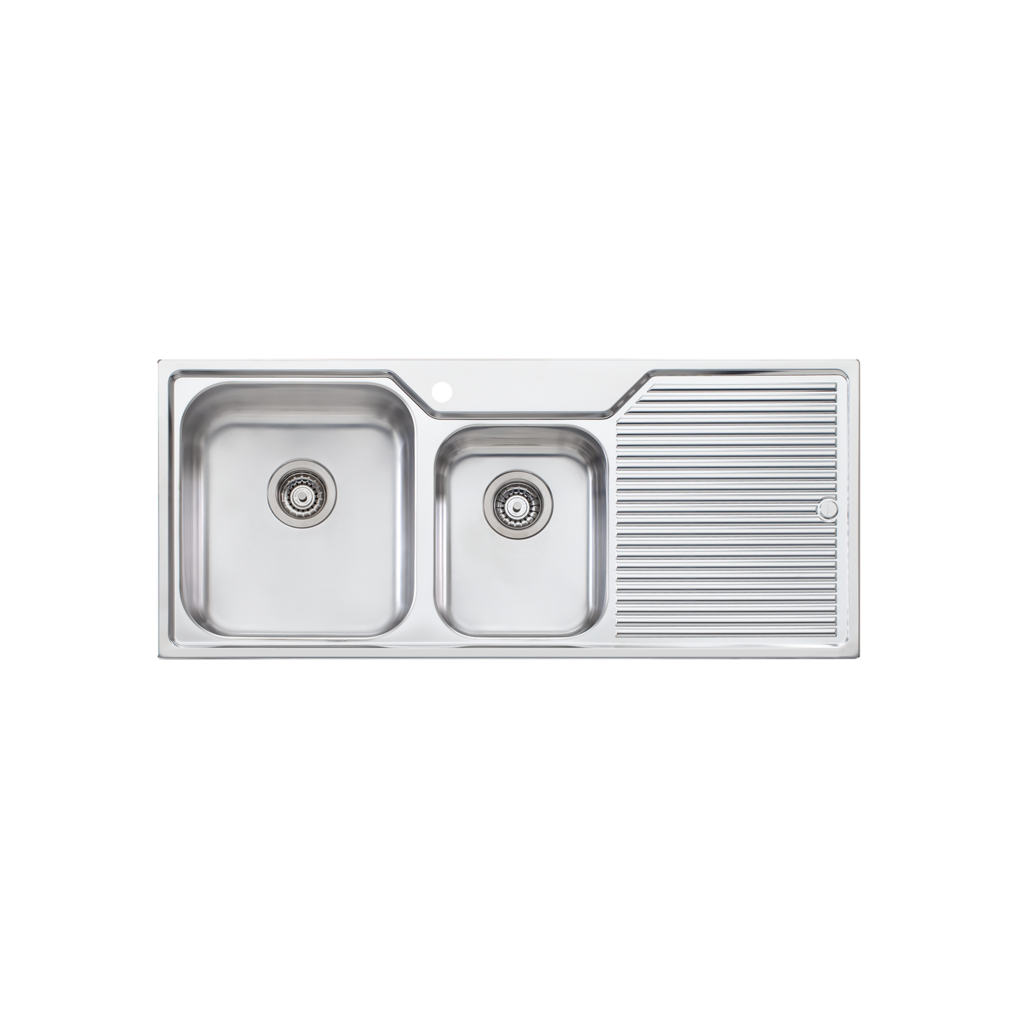 Nu-Petite 1 & 3/4 Bowl Topmount Sink With Drainer