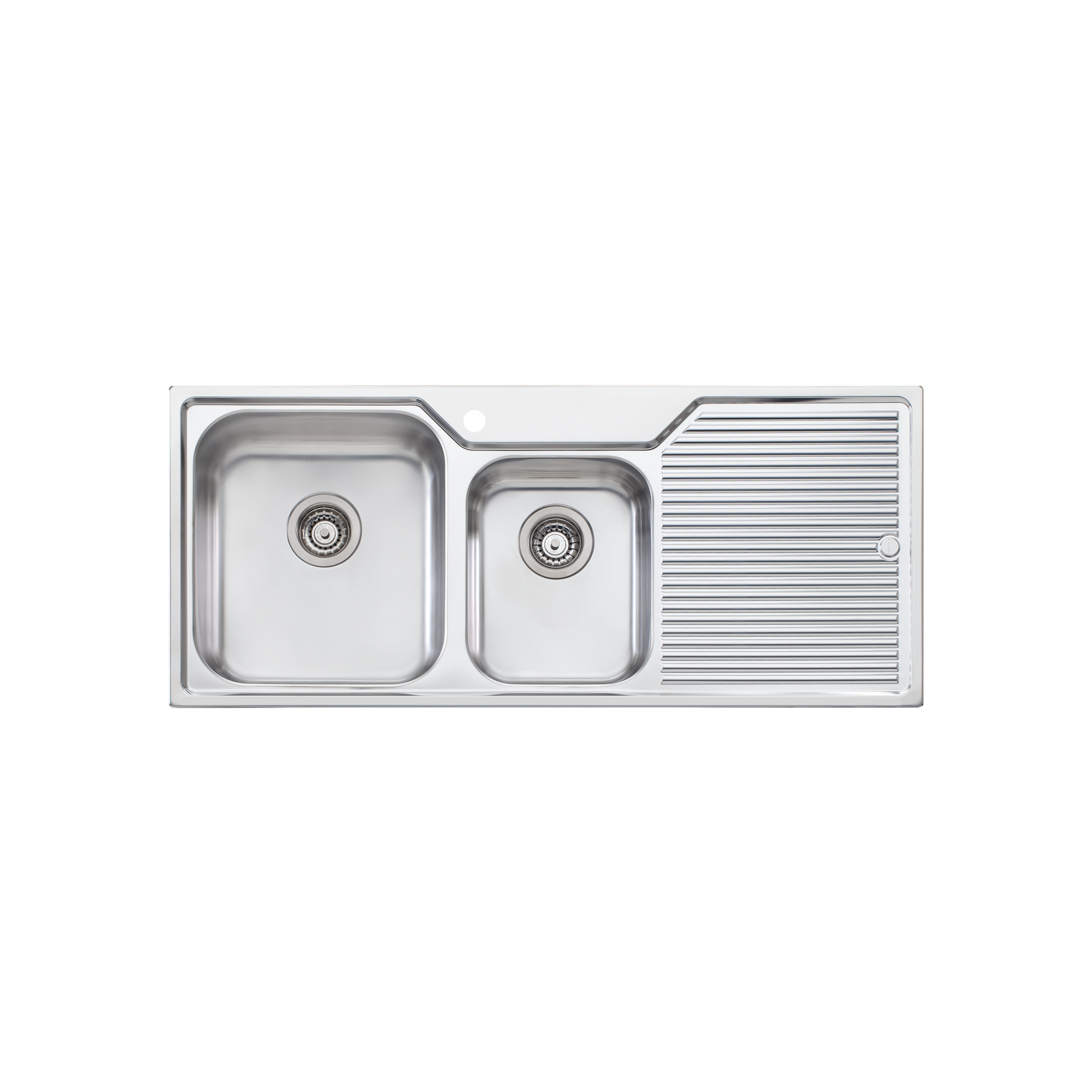 Nu-Petite 1 & 3/4 Bowl Topmount Sink With Drainer