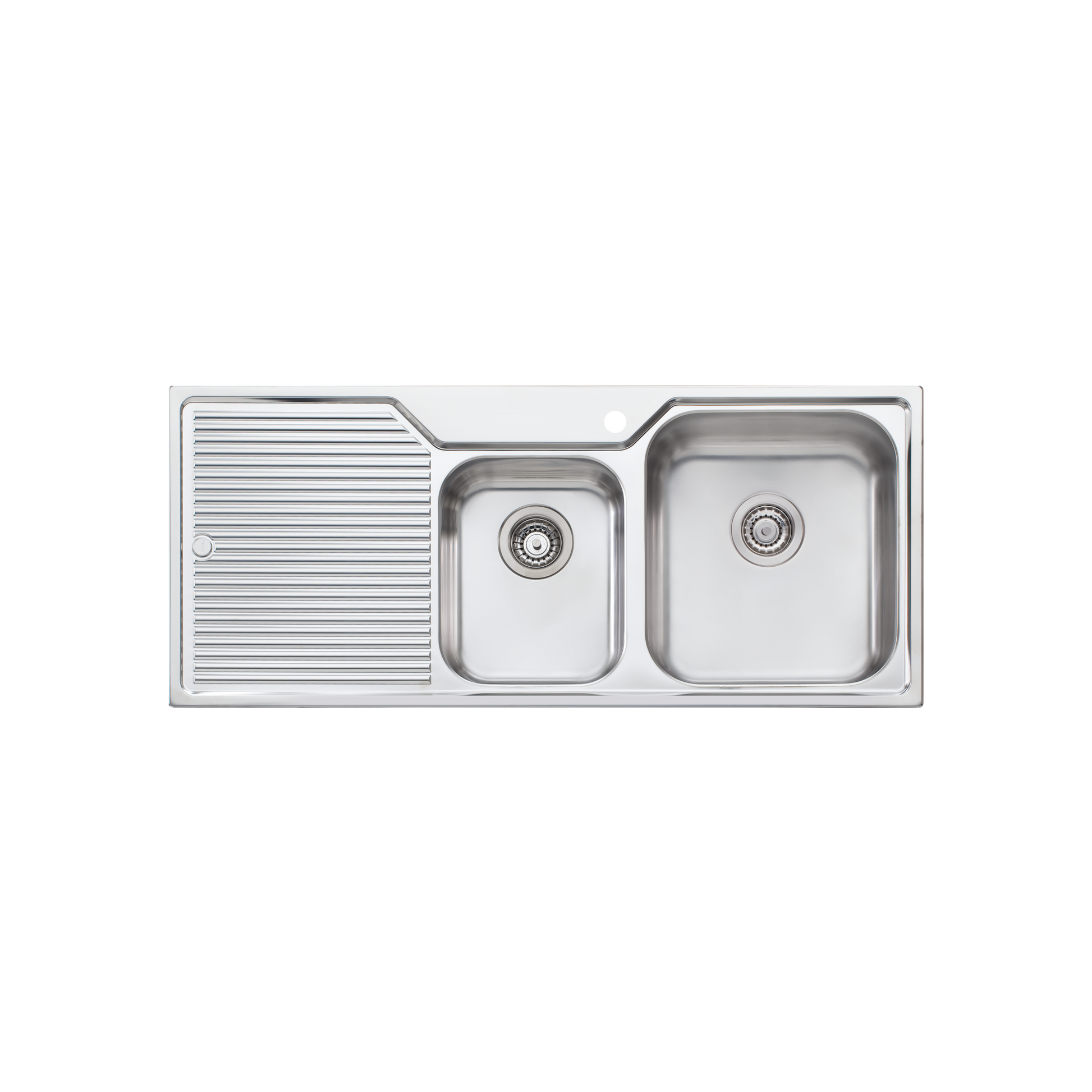 Nu-Petite 1 & 3/4 Bowl Topmount Sink With Drainer