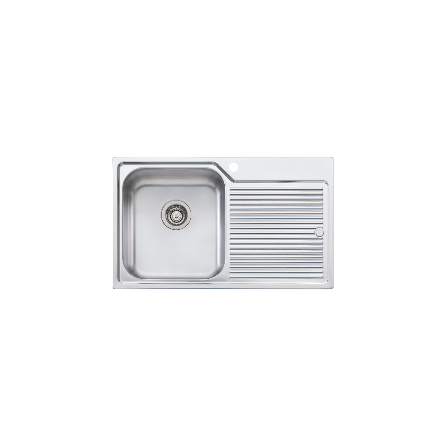 Nu-Petite Single Bowl Topmount Sink With Drainer