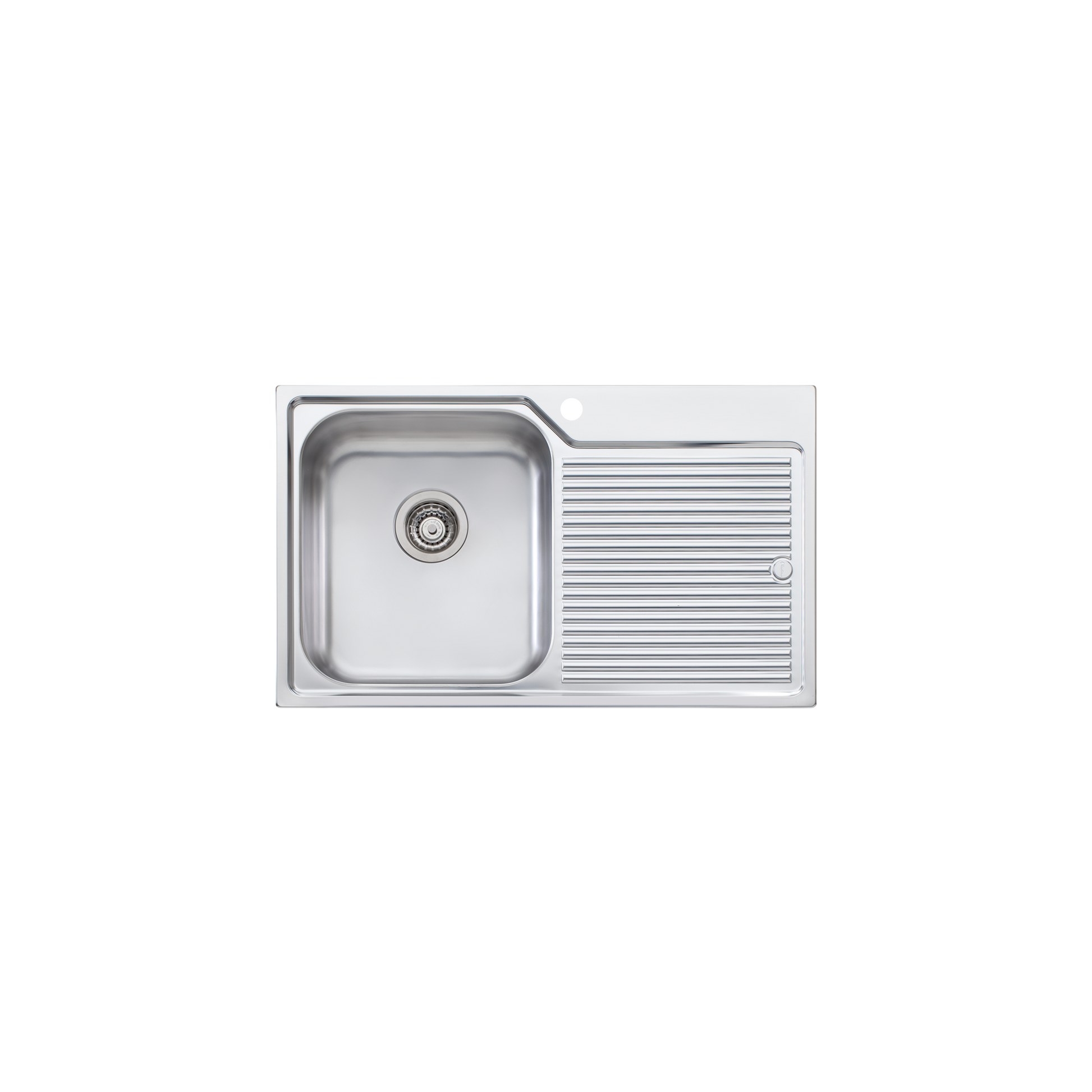 Nu-Petite Single Bowl Topmount Sink With Drainer