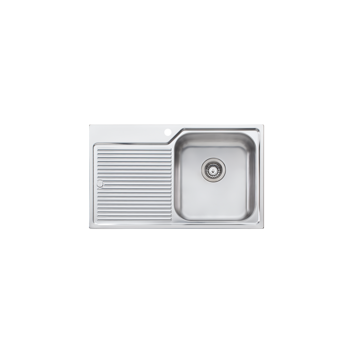 Nu-Petite Single Bowl Topmount Sink With Drainer