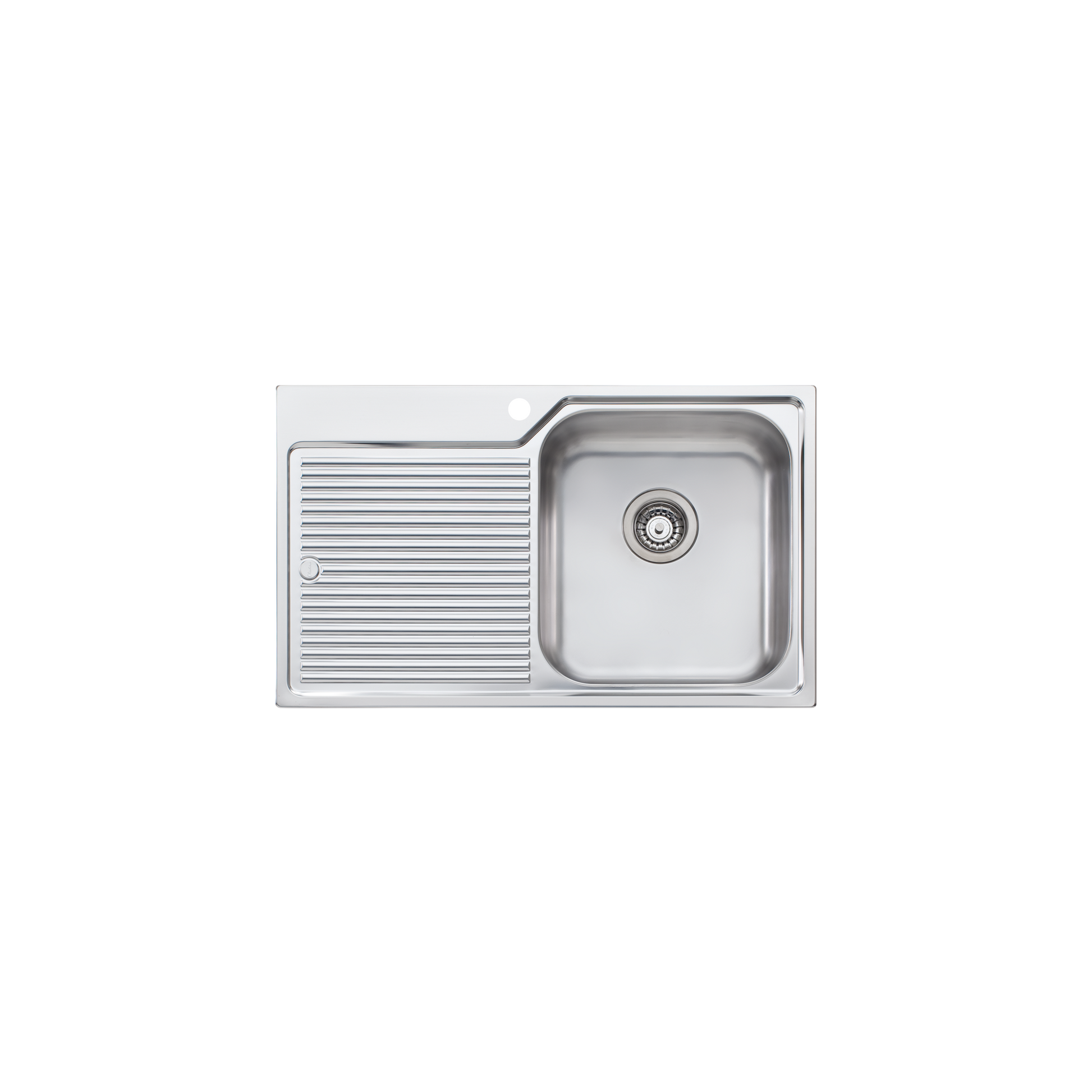 Nu-Petite Single Bowl Topmount Sink With Drainer