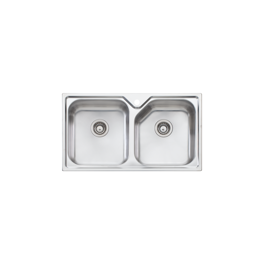 Nu-Petite Double Bowl Topmount Sink